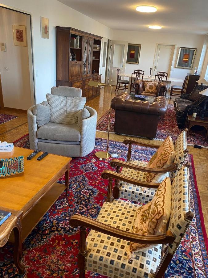 Geneve, Plein Centre,Belle Vue Lac, Splendide Et Grand Appartement Екстер'єр фото