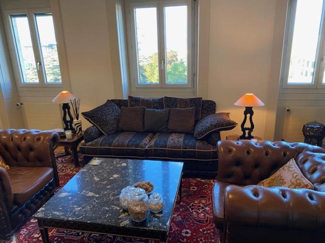 Geneve, Plein Centre,Belle Vue Lac, Splendide Et Grand Appartement Екстер'єр фото